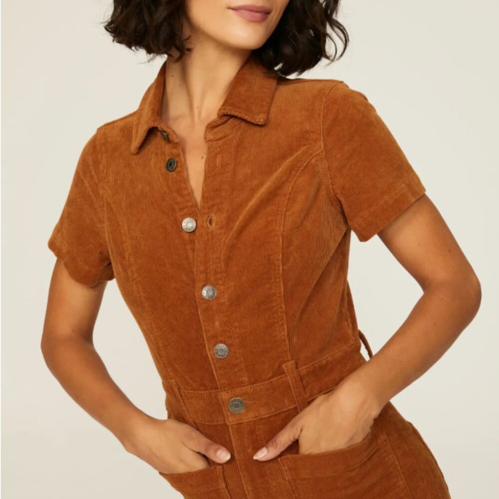 Show Me Your Mumu Corduroy Jumpsuit Size S